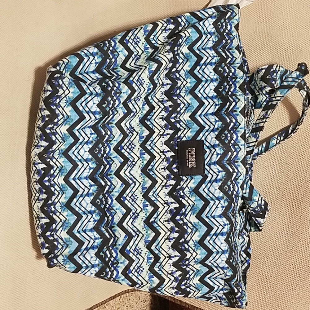 Victoria's secret pink tote bag